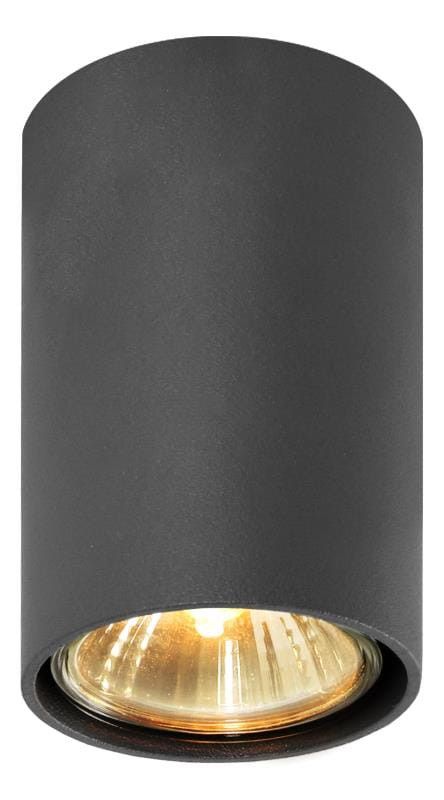 Spot sufitowy Lampex Simba  czarny  1 x GU10 x 40W IP20 wym: 6 x 6 cm - 1 szt.