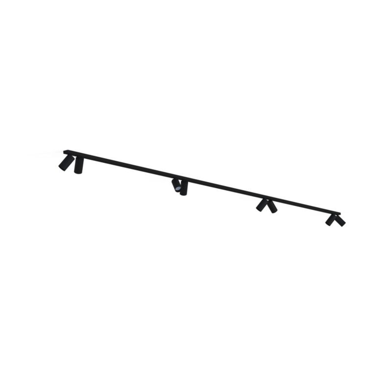 Spot sufitowy Nowodvorski Lighting Mono  czarny  8 x GU10 x  IP20 wym: 13 x 415 cm - 1 szt.