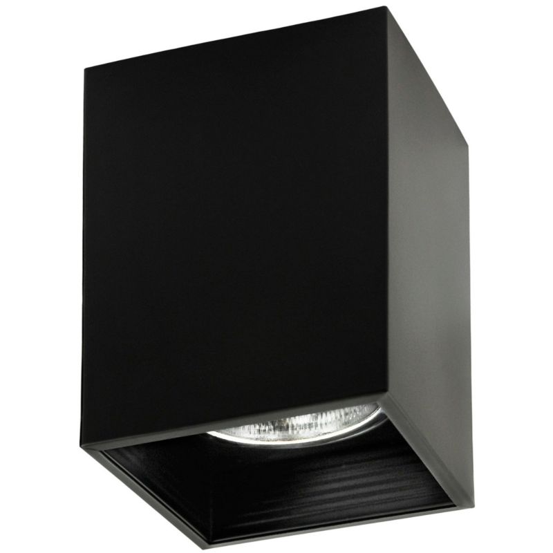 Spot sufitowy Polux Jupiter  czarny  1 x E27 x 20W IP20 wym: 16 x 11,7 cm - 1 szt.