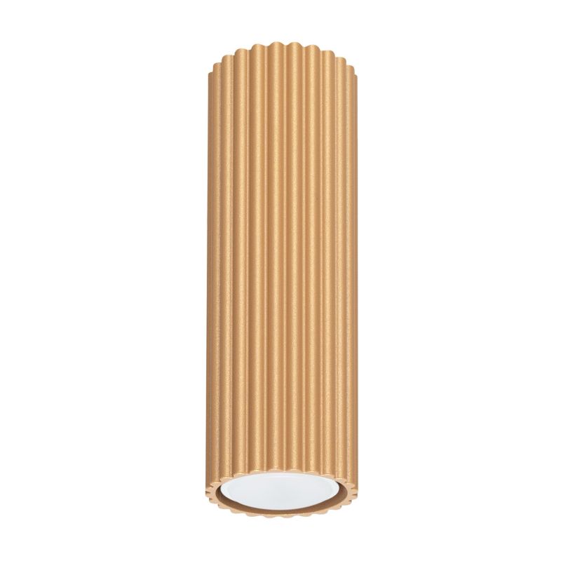 Spot sufitowy Sollux Lighting Karbon złoty  1 x GU10 x  IP20 wym: 20 x 6,5 x 6,5 cm - 1 szt.