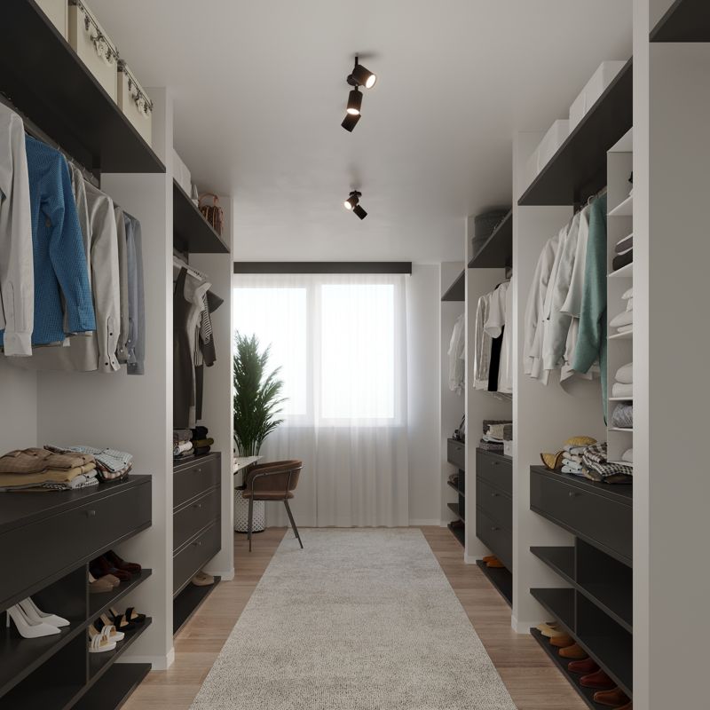 Spot sufitowy Sollux Lighting Lemmi czarny-chromowany  3 x GU10 x  IP20 wym: 46 x 8 cm - 1 szt.