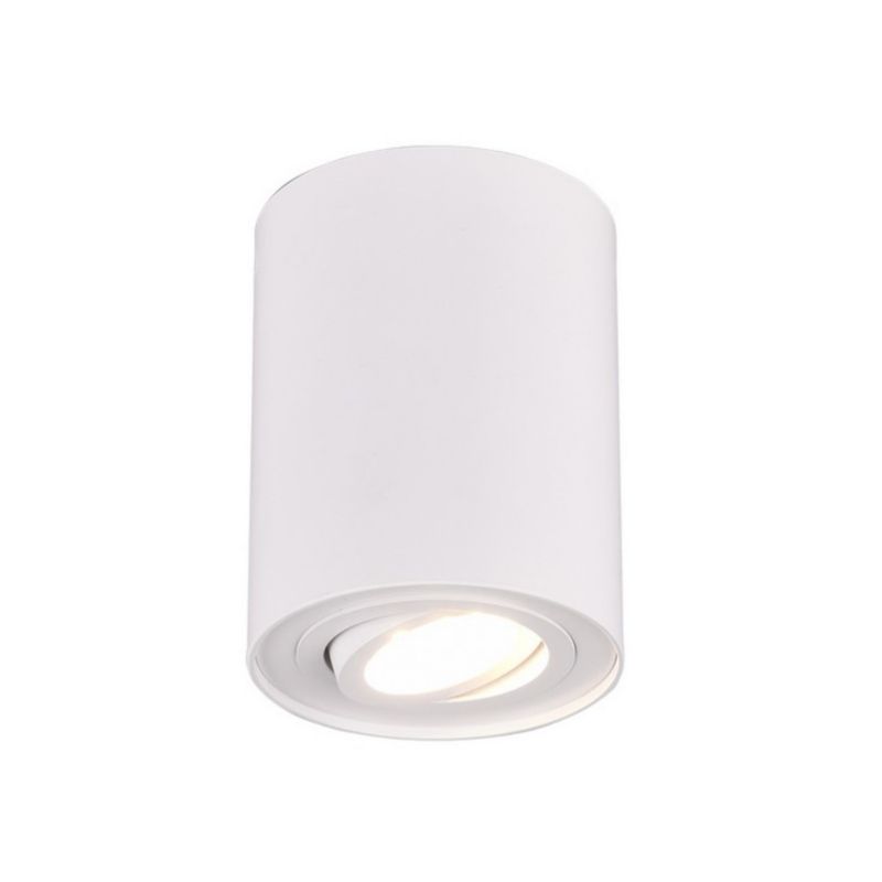 Spot sufitowy Trio Cookie biały  1 x GU10 x 35W IP20 wym: 9,6 x 9,6 cm - 1 szt.