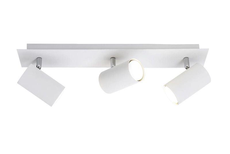 Spot sufitowy Trio Marley  biały chromowany  3 x GU10 x 35W IP20 wym: 48 x 9 cm - 1 szt.