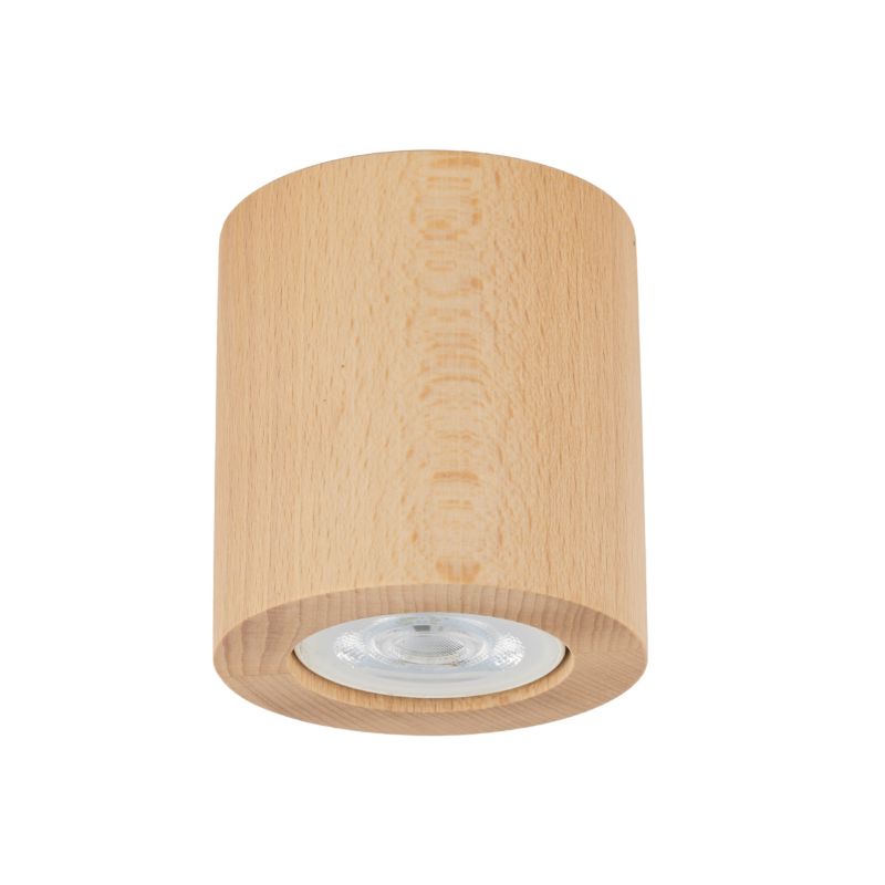 Spot TK-Lighting Eve Wood Buk drewniany 1 - 1szt.