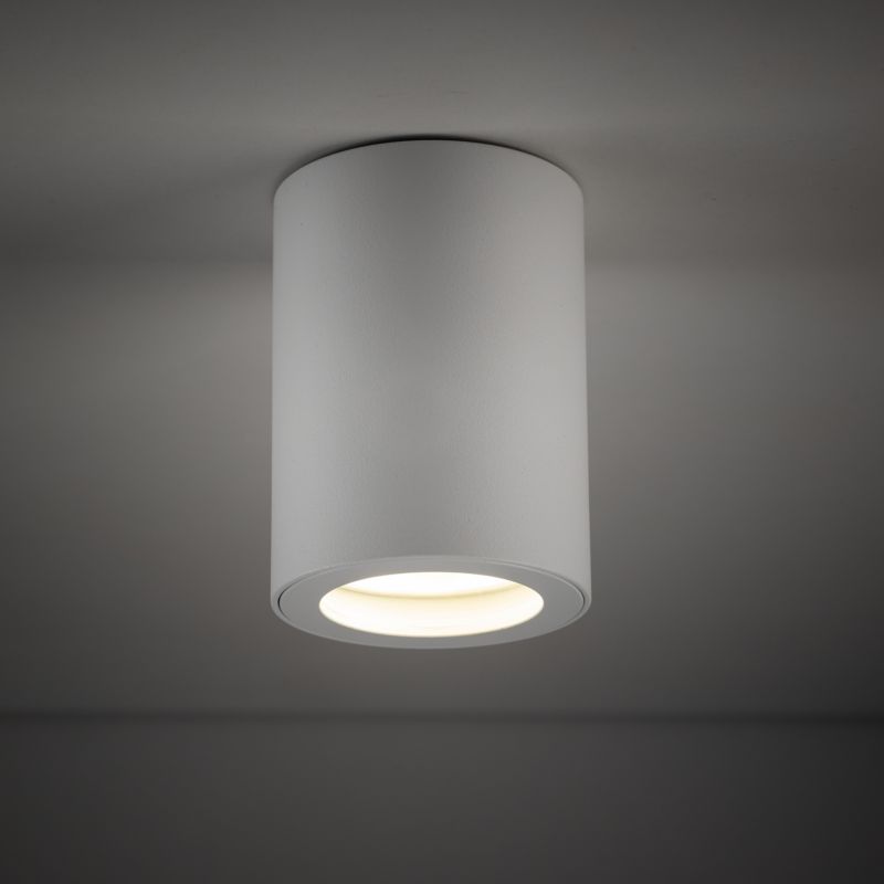 Spot TK-Lighting Ligno biała tuba Gu10 - 1szt.