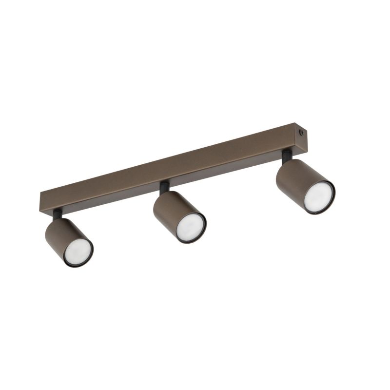 Spot TK-Lighting Top brązowa listwa regulowana 3x gu10 - 1szt.