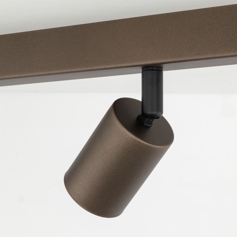 Spot TK-Lighting Top brązowa listwa regulowana 3x gu10 - 1szt.
