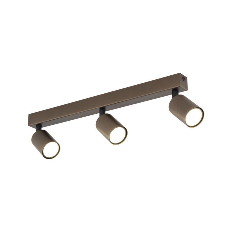 Spot TK-Lighting Top brązowa listwa regulowana 3x gu10 - 1szt.