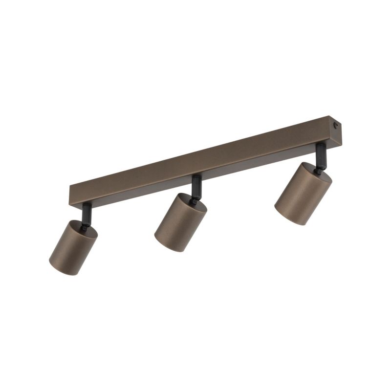 Spot TK-Lighting Top brązowa listwa regulowana 3x gu10 - 1szt.