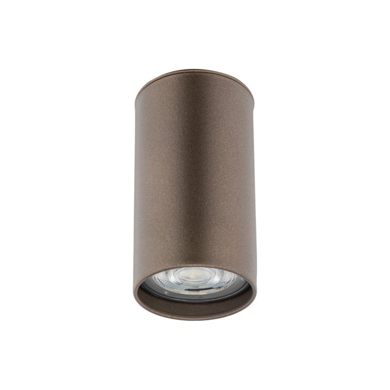 Spot Tk-Lighting Top brązowa tuba Gu10 downlight 1 szt.