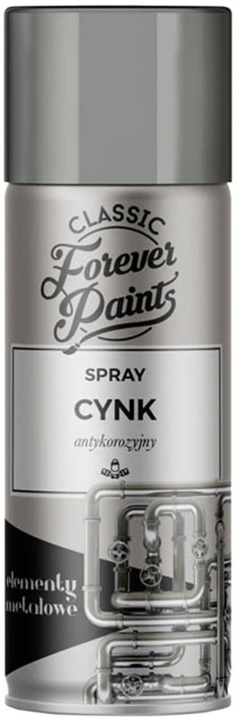 Spray antykorozyjny Forever Paints 400 ml cynk