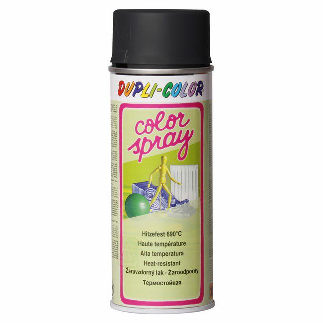 Spray Dupli Color Special czarny żaroodporny 0,4 l