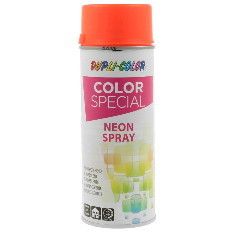 Spray Dupli Color Special czerwony fluorescencyjny 0,4 l