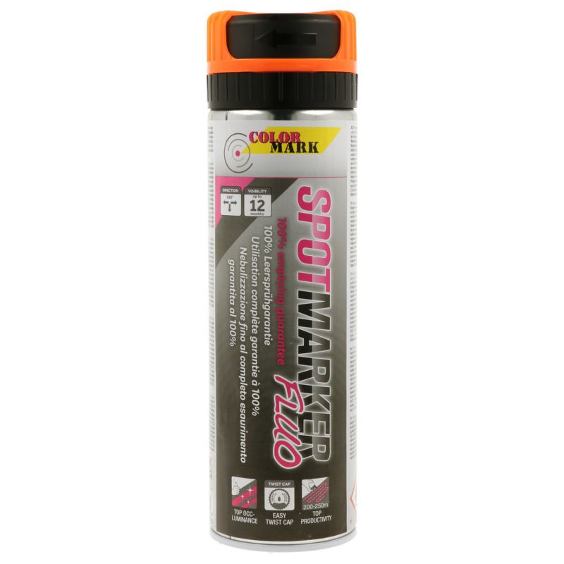 Spray Dupli Color Spotmark neon pomarańczowy 0,5 l