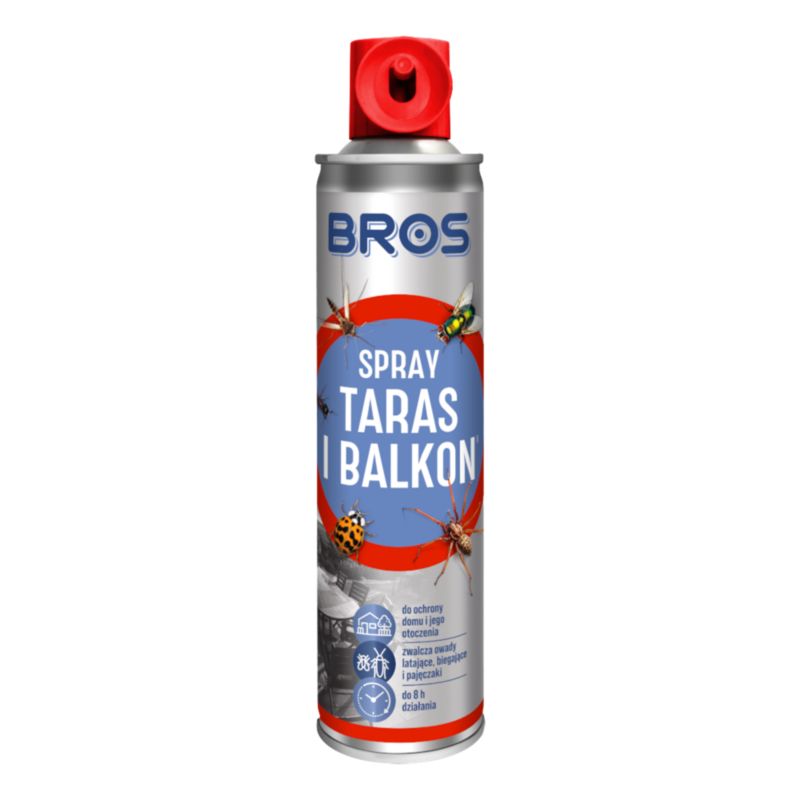 Spray Na Owady Bros Taras I Balkon Ochrona Do 8 h 400 ml 1szt.