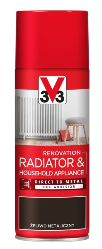 Spray V33 AGD żeliwo metaliczny 0,4 l