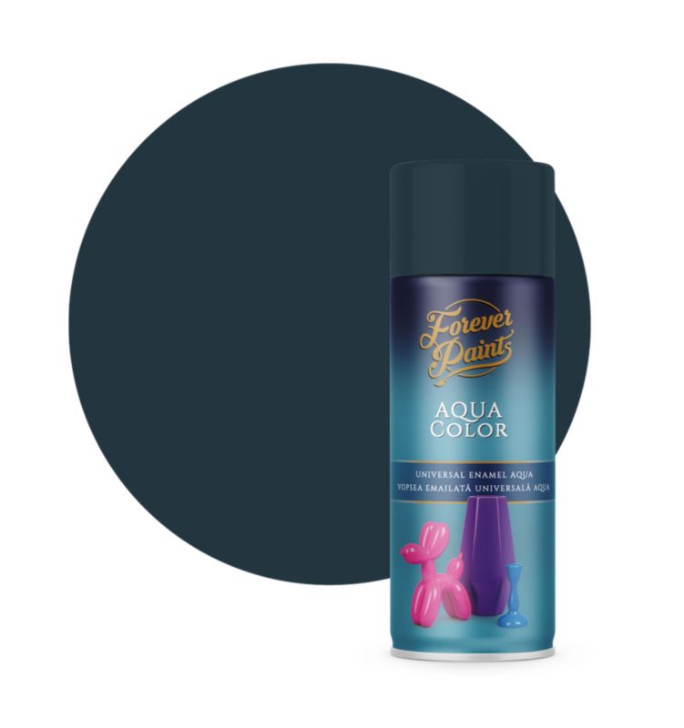 Spray wodny uniwersalny Forever Paints antracytowy RAL 7016 400 ml