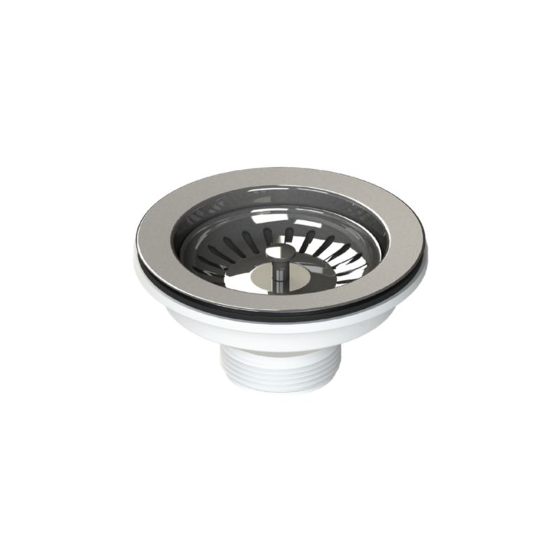 Spust zlewu 90 mm z sitkiem inox