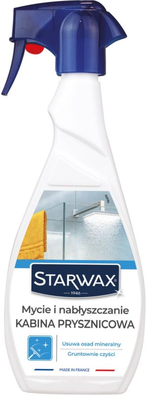 Środek do mycia i odwapniania kabin prysznicowych Starwax 0,5 l