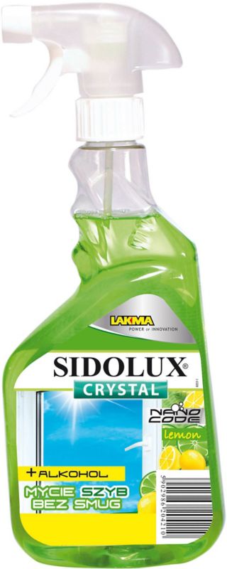 Środek do szyb Sidolux Crystal lemon 0,75 l