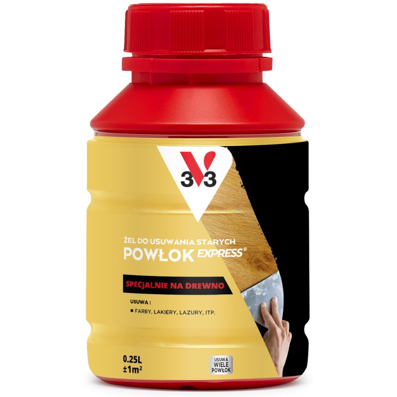 Środek do usuwania powłok z powierzchni drewnianych V33 0,25 l