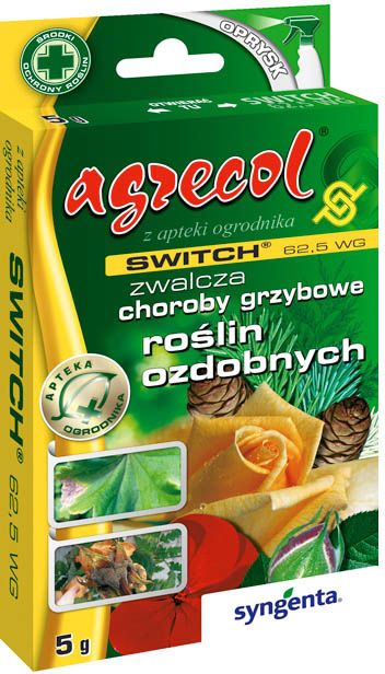 Środek grzybobójczy Agrecol Switch 62,5 WG 5 g