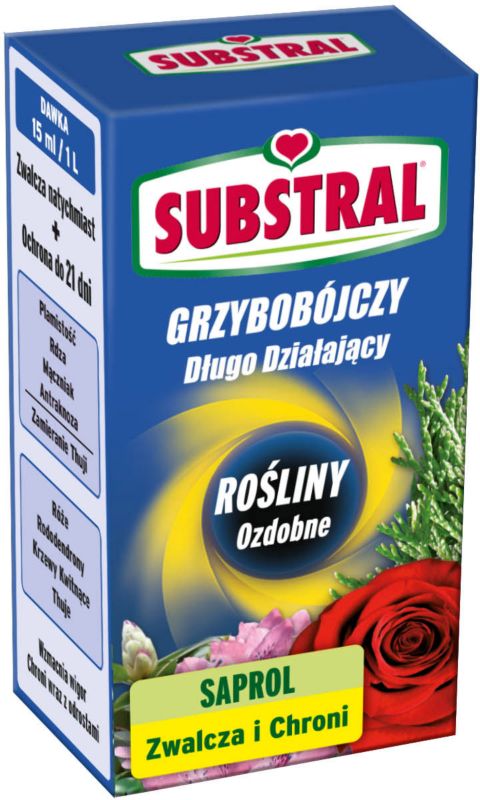 Środek grzybobójczy Substral Saprol kwiaty i rośliny ozdobne 25 ml