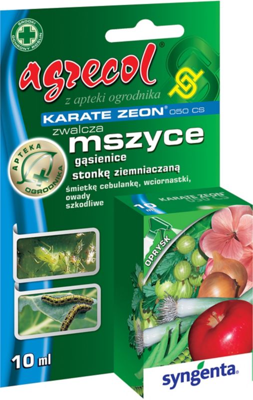 Środek ochrony roślin Agrecol Karate Zeon 050 CS 10 ml