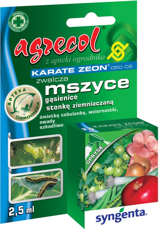 Środek ochrony roślin Agrecol Karate Zeon  050 CS 2,5 ml