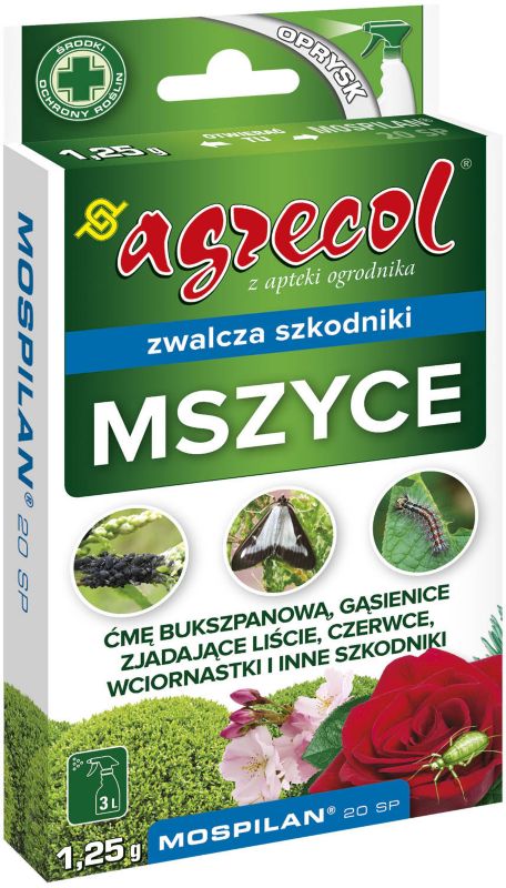 Środek ochrony roślin Agrecol Mospilan 20 SP 1,25 g