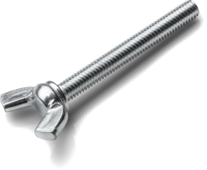 Śruba motylkowa Koelner ocynk M4 x 25 mm 2 sztuki
