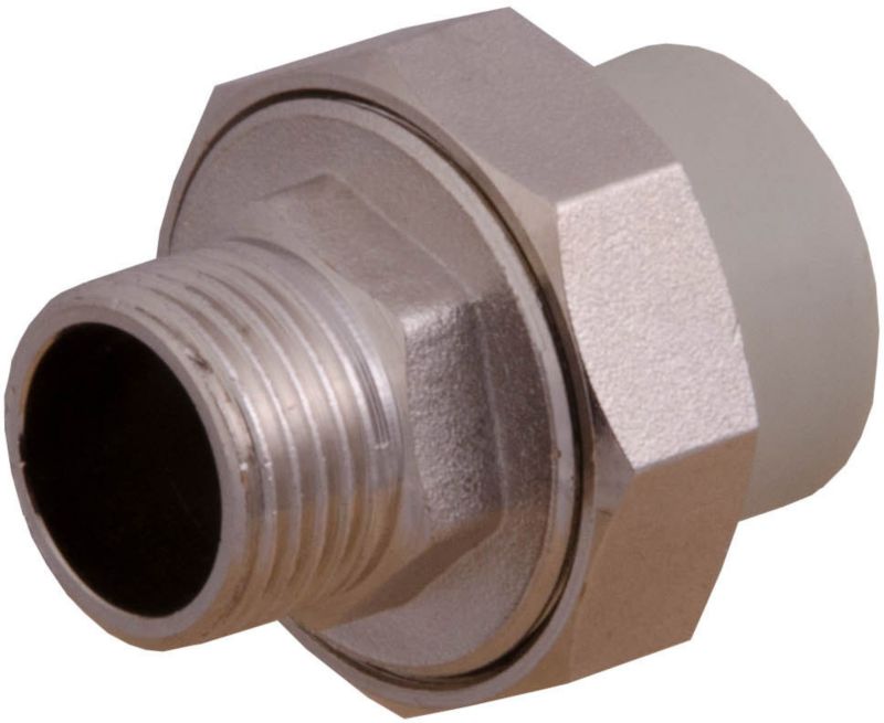 Śrubunek PPR / PP-R Idmar gwint zewnętrzny 20 mm x 1/2"