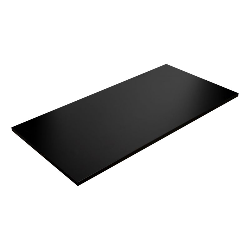 Stół ścienny KOLM prostokątny 138 x 68 cm FLAP Czarny 1szt.