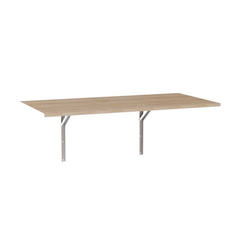 Stół ścienny KOLM prostokątny 138 x 68 cm FLAP Dąb Sonoma 1szt.