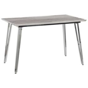 Stół do jadalni Greyton 70 cm 120 cm Biały 1 szt.