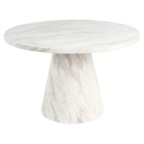 Stół do jadalni Mere Biały marmur 120 cm 120 cm 1 szt.