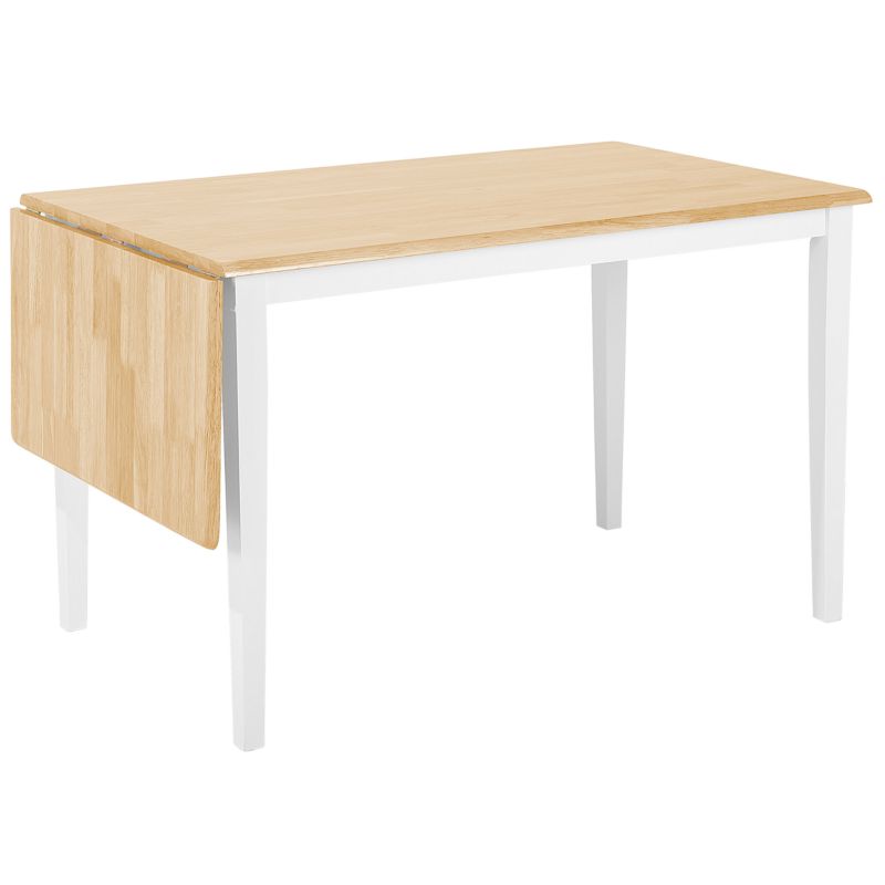 Stół do jadalni rozkładany Louisiana Jasnobrązowy 120/160 cm 75 cm Drewno 1 szt.