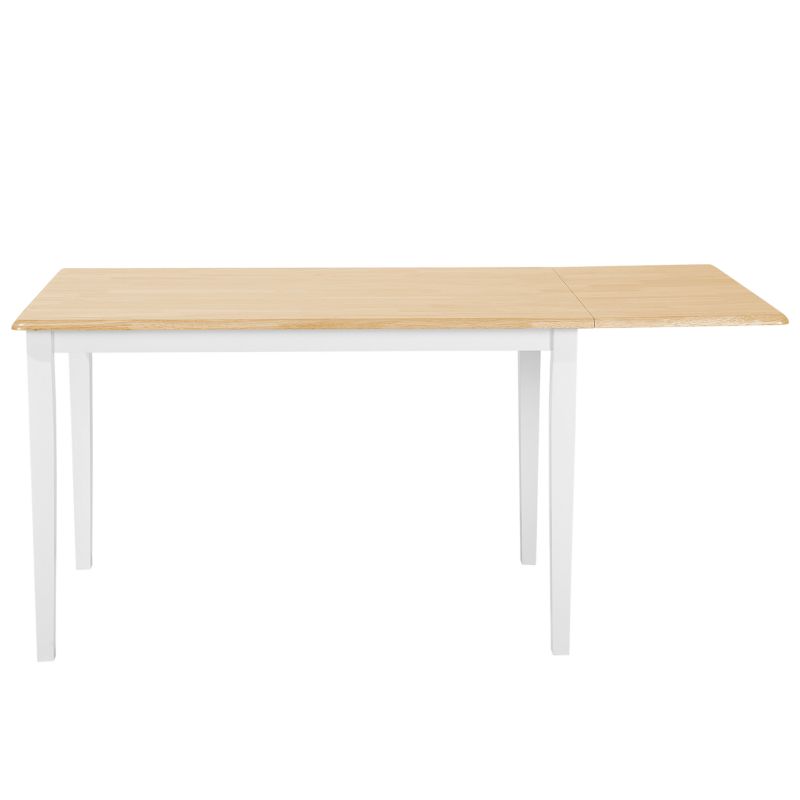 Stół do jadalni rozkładany Louisiana Jasnobrązowy 120/160 cm 75 cm Drewno 1 szt.