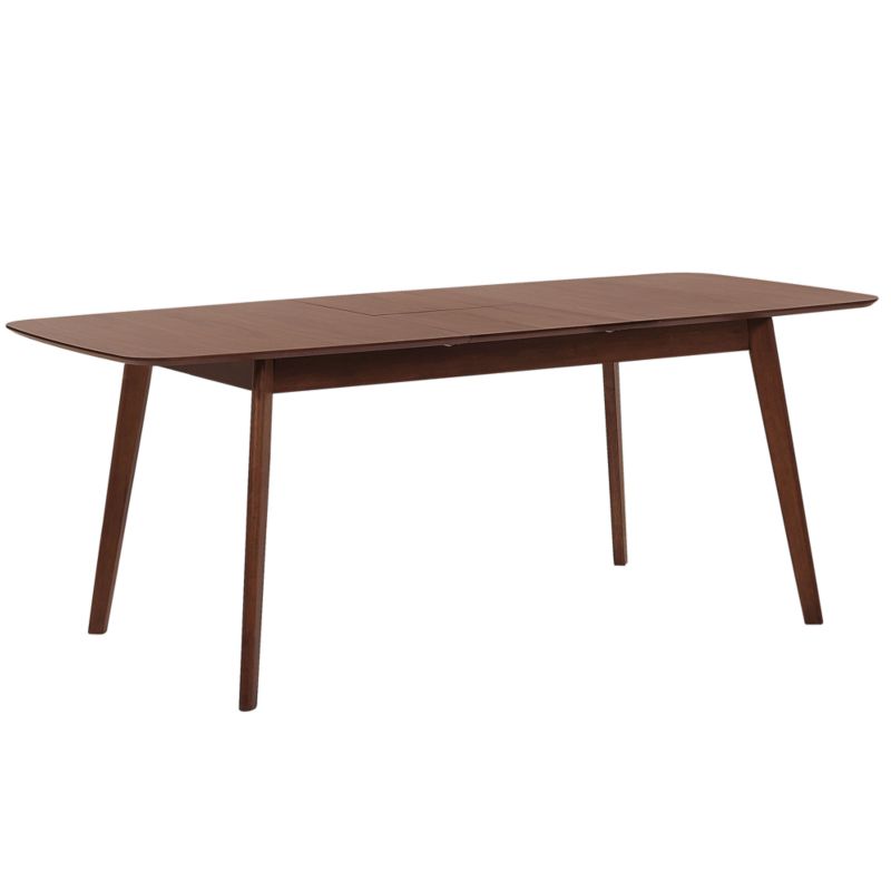 Stół do jadalni rozkładany Madox Orzech ciemny 120/150 cm 75 cm 1 szt.
