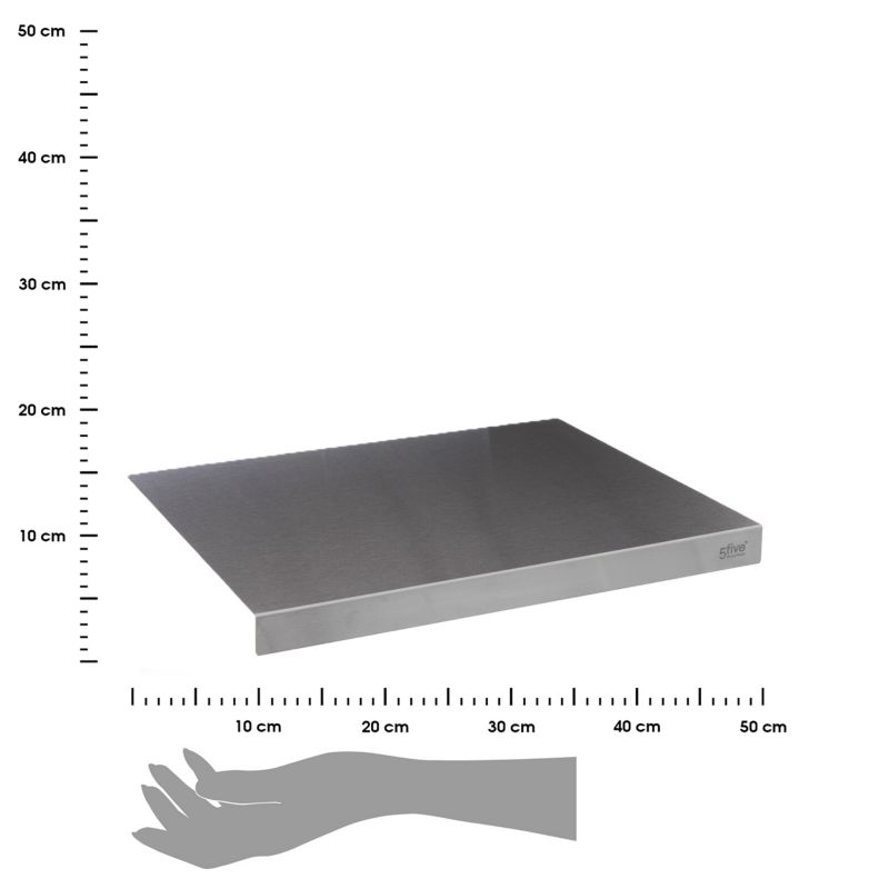 Stół do wyrabiania ciasta stal stolnica 5Five Simply Smart srebrny 50 cm 1 szt.