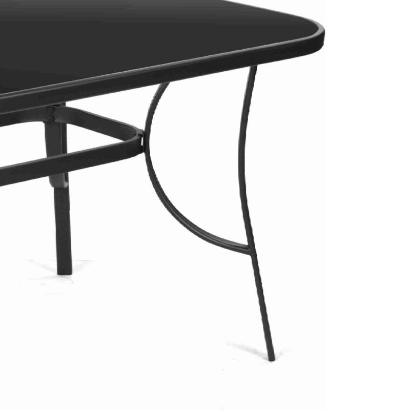 Stół Fieldmann FDZN 5030 Ogrodowy Z Czarnym Blatem 50x90cm 1szt