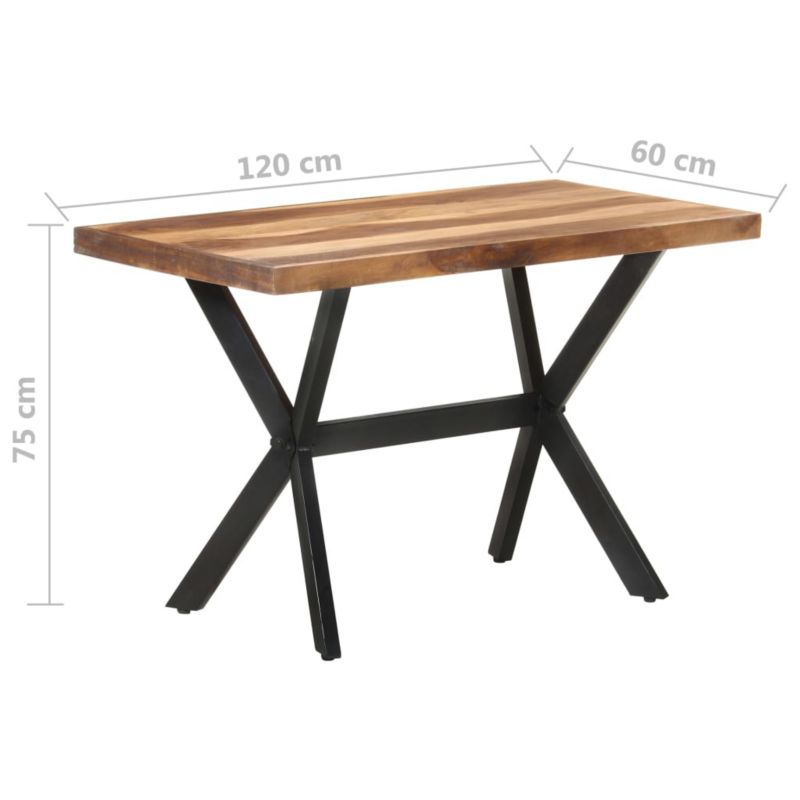 Vidaxl jídelní stůl 120 x 60 x 75 cm 1 ks.