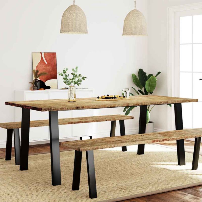 Vidaxl jídelní stůl 200 x 90 x 75 cm 2 ks.
