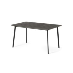 Stół Keter Metalea 146x87x75cm dla 6 osób Brązowy 1 szt.