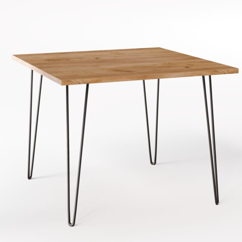 Stół KOLM kwadratowy 90 x 90 cm HAIRPIN Dąb Craft 1szt.