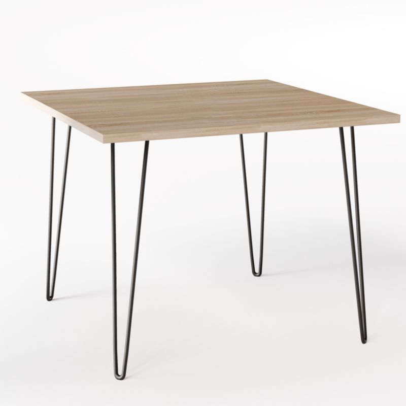 Stół KOLM kwadratowy 90 x 90 cm HAIRPIN Dąb Sonoma 1szt.