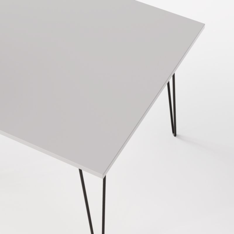 Stół KOLM kwadratowy 90 x 90 cm HAIRPIN Szary 1szt.
