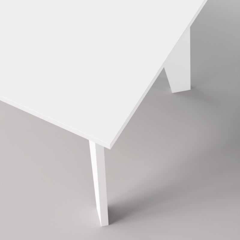 Stół KOLM prostokątny 180 x 95 cm HOLT Biały 1szt.