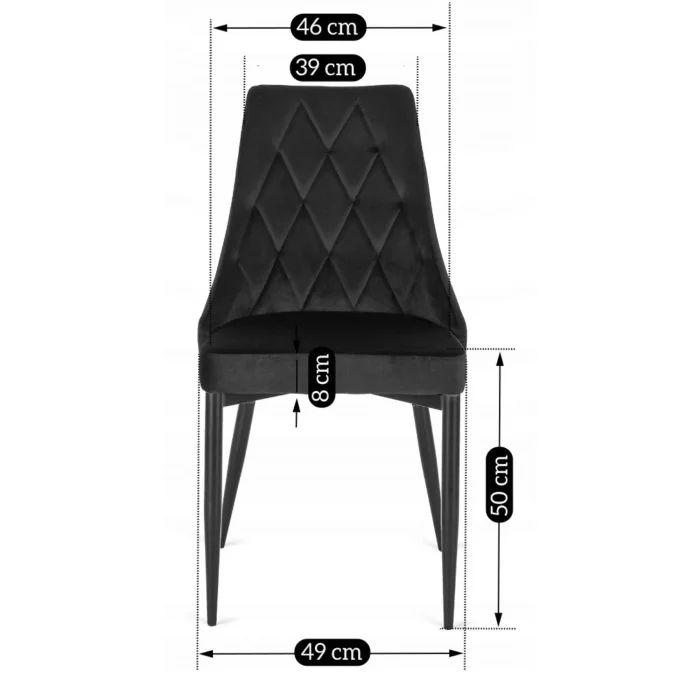 Stół Mebel Elite Z Krzesłami Zestaw Okrągły 100cm Komplet Do Salonu Jadalni Kuchni 1 szt