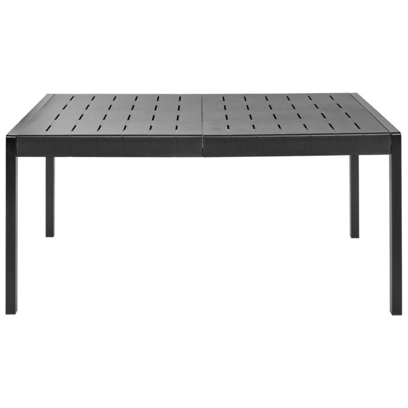 Stół ogrodowy Bartica 154 cm 84 cm Czarny 1 szt.